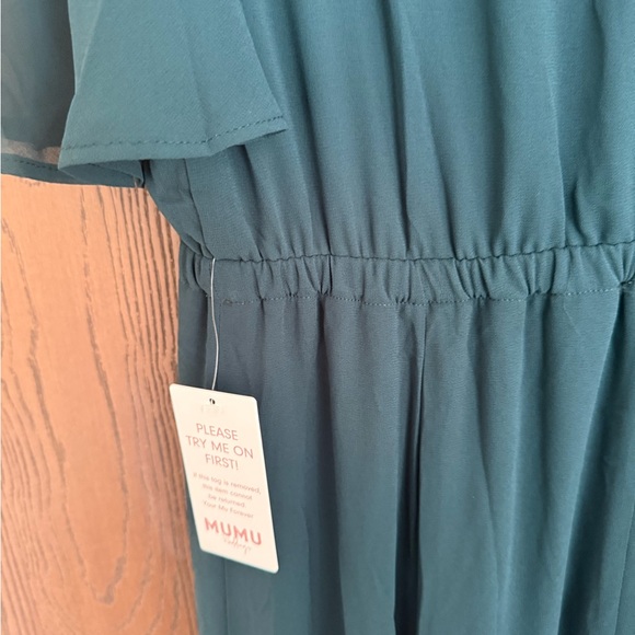 Show Me Your MuMu Dark Green Maxi Dress - Picture 5 of 6